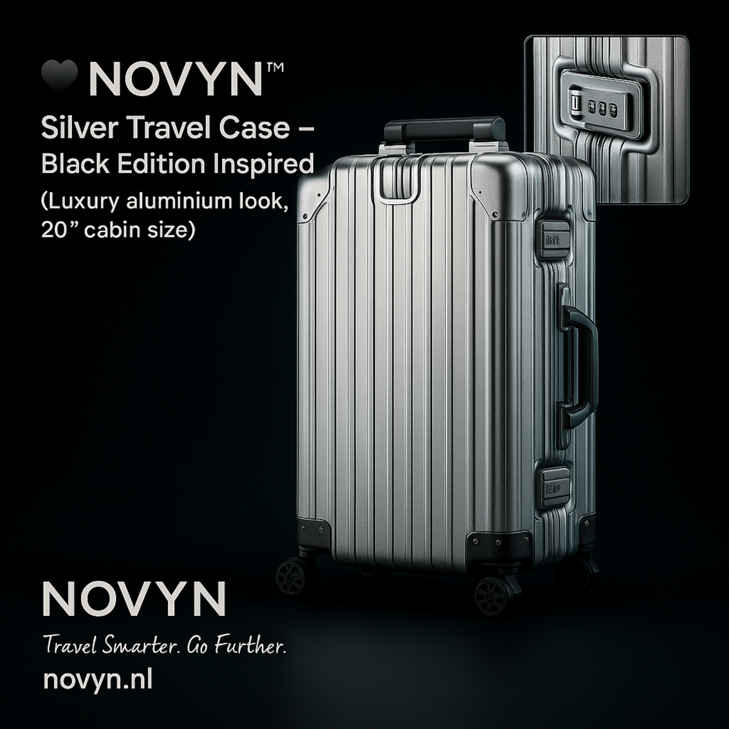 NOVYN™ Silver Travel Case – va € 149,95