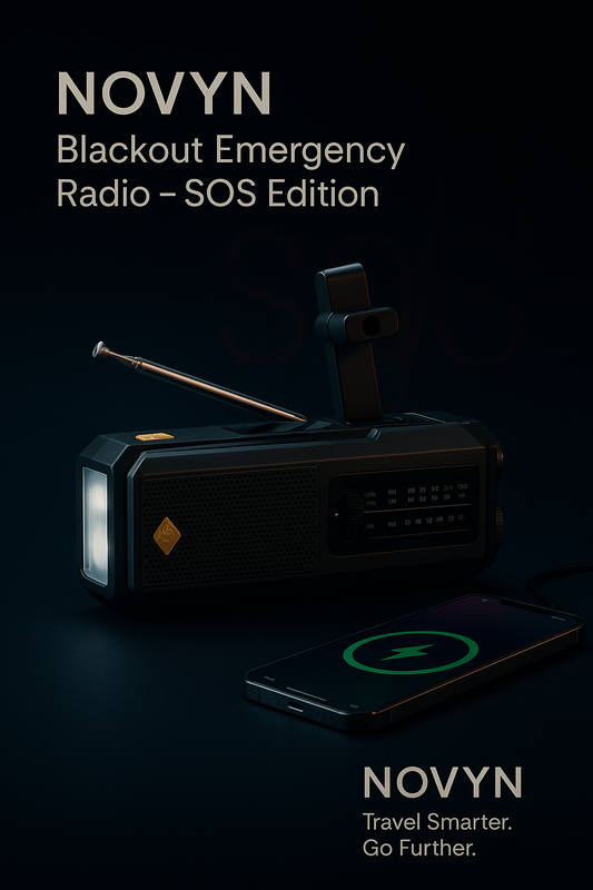 NOVYN™ Emergency Radio — Blackout Edition