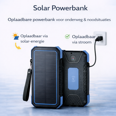 NOVYN™ Fast Charging Solar Power Bank