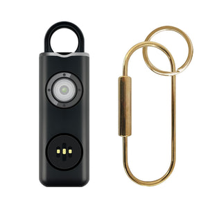 NOVYN Personal Safety Alarm — 120dB Veiligheidsalarm met Karabijnhaak