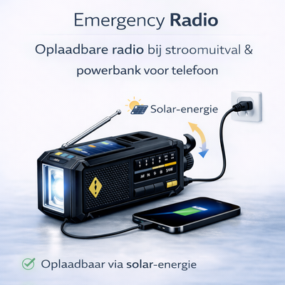 NOVYN™ Emergency Radio - Blackout Edition